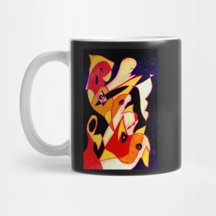 Abstracted Birds Mug